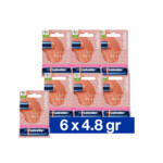 6x Labello Lippenbalsem Caring Beauty Nude - 33.99 euro