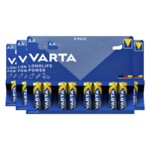 4x Varta Longlife Power Alkaline Batterijen AA