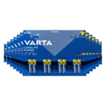 8x Varta Longlife Power Alkaline Batterijen AAA - 38.16 euro