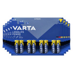 8x Varta Longlife Power Alkaline Batterijen AA - 47.47 euro