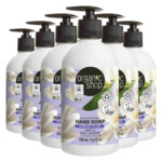 6x Organic Shop Handzeep Jasmine and Mint