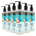 6x Organic Shop Shampoo Argan & Amla