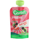 6x Goodies Knijpfruit Smoothie  Aardbei & Appel - 6.05 euro