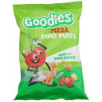 9x Goodies Snack Dino Puffs Pizza - 10.95 euro