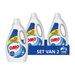 Plein <b>2x</b> OMO Vloeibaar Wasmiddel Wit 75 Wasbeurten aanbieding