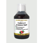 Golden Naturals Cranberry & D-mannose Liquid - 20.99 euro
