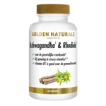 Golden Naturals Ashwagandha & Rhodiola