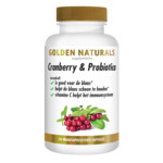 Golden Naturals Cranberry & Probiotica Maagsapresistent
