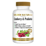 Golden Naturals Cranberry & Probiotica Maagsapresistent