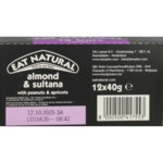 Eat natural Fruit & Noten Bar Amandel & Sultana - 22.09 euro