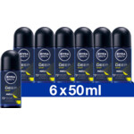 6x Nivea Men Deodorant Roller Deep Sport