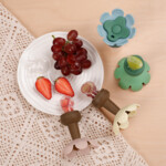 Haakaa Flower Fresh Food Feeder Fruitspeen Pea green - 21.59 euro