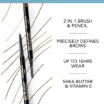 Bourjois Twist Up Brow Reveal Mechanic Pencil 02 Soft brown - 6.49 euro
