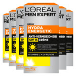 6x L'Oréal Men Expert Hydra Energetic  SPF 15 Gezichtscrème