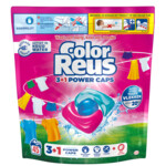 Plein Witte Reus Color Reus Wasmiddelcapsules 3+1 Power Caps Gekleurde Was aanbieding