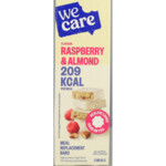 6x WeCare Meal Replacement Bars Raspberry Almond - 15 euro