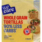 12x WeCare Lower Carb Tortillas Volkoren - 41.55 euro