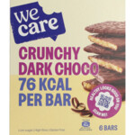 8x WeCare Bars Crunchy Dark Choco - 17.89 euro