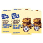 3x WeCare Lower Carb Bar Choco Crisp