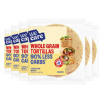 6x WeCare Lower Carb Tortillas Volkoren