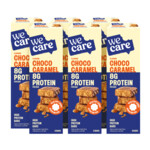 6x WeCare High protein Bars Choco Caramel
