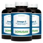 Plein <b>3x</b> Bonusan Omega-3 aanbieding