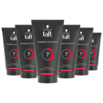 6x Taft Styling Gel Power Active