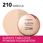 Bourjois Always Fabulous Compact Foundation Vanilla 210 - 10.99 euro