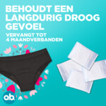 o.b. Herbruikbaar Menstruatie Ondergoed XS/S - 20.45 euro