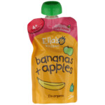 7x Ella's Kitchen Biologisch Knijpzakje 4+m Banaan & Appel - 10.44 euro