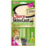 12x Ciao Churu Kattensnack Skin & Coat - Chicken & Scallop - 36.79 euro