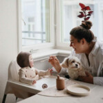 Mushie Antislip Bord Ivory - 14.75 euro