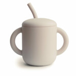 Mushie Drinkbeker met Rietje Shifting Sand - 12.99 euro