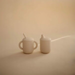 Mushie Drinkbeker met Rietje Shifting Sand - 12.99 euro