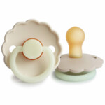 Frigg Fopspeen Night maat 1 0-6 mnd Croissant Cream - 10.49 euro