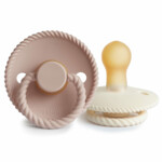 Frigg Fopspeen Rope maat 1 0-6 mnd Blush Cream - 9.45 euro
