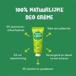 Happy Earth 100% Natuurlijke Deodorant Crème Bergamot - 7.99 euro