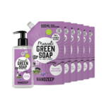 Plein Marcel's Green Soap Handzeep Lavendel & Rozemarijn 250 ml + 6 Navullingen Pakket aanbieding