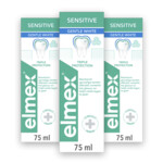 3x Elmex Tandpasta Sensitive Gentle White - 10.79 euro