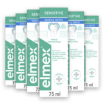 6x Elmex Tandpasta Sensitive Gentle White - 21.25 euro