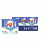 3x Sun Vaatwastabletten All-in-1 Citroen - 22.48 euro