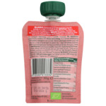 6x Organix Knijpfruit 4+m Appel & Aardbei BIO - 5.41 euro