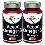 Plein <b>2x</b> Lucovitaal Vegan Omega-3 Microalgen aanbieding