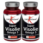 Plein <b>2x</b> Lucovitaal Super Visolie Omega 3 aanbieding