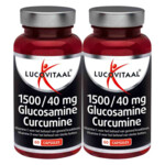 Plein <b>2x</b> Lucovitaal Glucosamine Curcumine 1500/40mg aanbieding