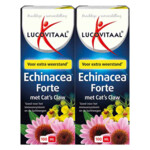2x Lucovitaal Echinacea Forte met Cat's Claw