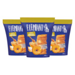 3x Elephant Pretzels Honing, Mosterd & Ui