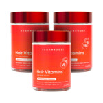 3x Veganboost Hair Vitamins Watermeloen - 52.85 euro