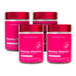 4x Veganboost Hair Vitamins Mommy Watermeloen - 67.1 euro