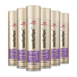 6x Wella Flex Haarspray Fullness Volume Ultra Strong - 20.08 euro